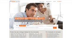 Desktop Screenshot of maklersuchen.com